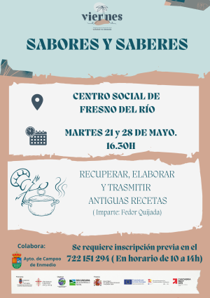 SABORES Y SABERES: ANTIGUAS RECETAS